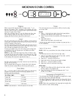 Preview for 6 page of Whirlpool UMH50008 Use & Care Manual