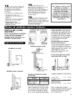 Preview for 22 page of Whirlpool Vent system Use And Care Manual