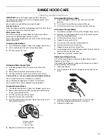 Preview for 11 page of Whirlpool W10029770A Installation Instructions And Use And Care Manual