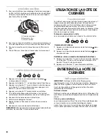 Preview for 24 page of Whirlpool W10029770A Installation Instructions And Use And Care Manual