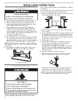 Preview for 8 page of Whirlpool W10153329A Installation Instructions Manual