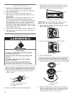 Preview for 30 page of Whirlpool W10153329A Installation Instructions Manual