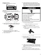 Preview for 9 page of Whirlpool W10200946A Installation Instructions Manual