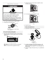 Preview for 14 page of Whirlpool W10200946A Installation Instructions Manual