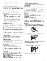 Preview for 11 page of Whirlpool W10200947A Use And Care Manual