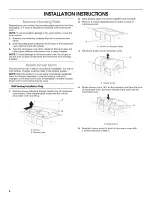 Preview for 4 page of Whirlpool w1023b255a Installation Manual