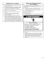 Preview for 31 page of Whirlpool W10306121A Use And Care Manual