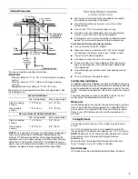 Preview for 5 page of Whirlpool W10320580C User Manual