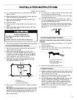 Preview for 7 page of Whirlpool W10320580C User Manual