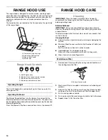 Preview for 10 page of Whirlpool W10320580C User Manual