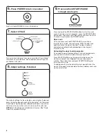 Preview for 8 page of Whirlpool W10484486A Use And Care Manual