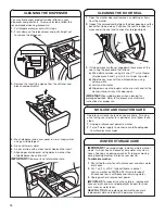 Preview for 10 page of Whirlpool W10484486A Use And Care Manual