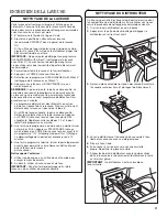 Preview for 27 page of Whirlpool W10484486A Use And Care Manual