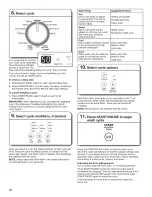 Preview for 10 page of Whirlpool w10550271a Use & Care Manual