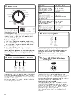 Preview for 10 page of Whirlpool W10550271B Use And Care Manual