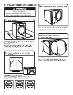 Preview for 4 page of Whirlpool W11050563 Installation Instructions Manual