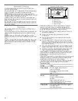 Preview for 14 page of Whirlpool W11108505B User Instructions