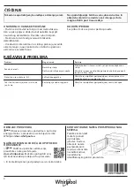 Preview for 12 page of Whirlpool W7 MN810 Daily Reference Manual