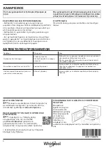 Preview for 44 page of Whirlpool W7 MN810 Daily Reference Manual