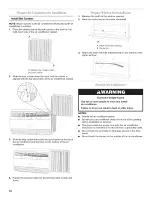 Preview for 10 page of Whirlpool W7WCC085XB0 Use & Care Manual