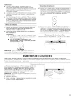 Preview for 55 page of Whirlpool W7WCC085XB0 Use & Care Manual