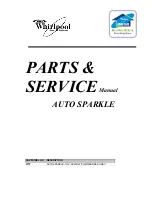 Preview for 1 page of Whirlpool Washer 3775 Parts & Service Manual