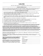 Preview for 19 page of Whirlpool WBC127BLS Use And Care Manual