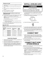 Preview for 12 page of Whirlpool WED7300XW0 Installation Instructions Manual