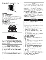 Preview for 10 page of Whirlpool WEG515S0FBK User Instructions