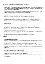 Preview for 20 page of Whirlpool WF1D072 Health & Safety, Use & Care, Installation Manual And Online Warranty Registration Information