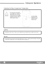 Preview for 36 page of Whirlpool WF2T202 Health & Safety, Use & Care, Installation Manual And Online Warranty Registration Information