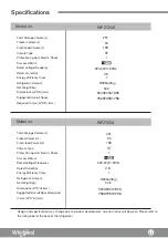 Preview for 43 page of Whirlpool WF2T202 Use & Care Manual