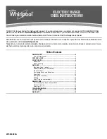 Preview for 1 page of Whirlpool  WFC130M0AB Use & Care Manual