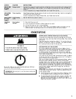 Preview for 5 page of Whirlpool  WFC130M0AB Use & Care Manual