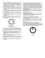 Preview for 6 page of Whirlpool  WFC130M0AB Use & Care Manual