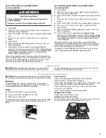 Preview for 9 page of Whirlpool  WFC130M0AB Use & Care Manual