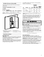 Preview for 7 page of Whirlpool WFD18 Installation Instructions Manual