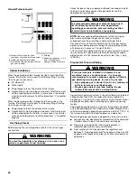 Preview for 20 page of Whirlpool WFD18 Installation Instructions Manual