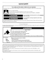 Preview for 2 page of Whirlpool WFE114LWS0 User Instructions