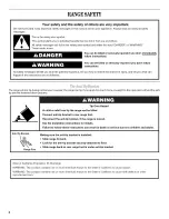 Preview for 2 page of Whirlpool WFE260LXS0 User Instructions