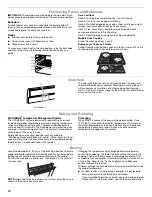 Preview for 10 page of Whirlpool WFE515S0ES User Instructions