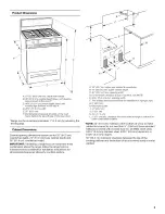 Preview for 5 page of Whirlpool WFG371LVQ2 Installation Instructions Manual