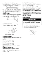 Preview for 10 page of Whirlpool WFG525S0JT Owner'S Manual