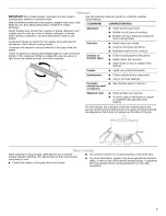 Preview for 7 page of Whirlpool WFG540H0AB0 User Instructions