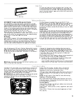 Preview for 13 page of Whirlpool  WFI910H0AS Use & Care Manual