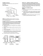 Preview for 5 page of Whirlpool WGD7300XW0 Installation Instructions Manual