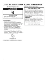 Preview for 6 page of Whirlpool WGD7300XW0 Installation Instructions Manual