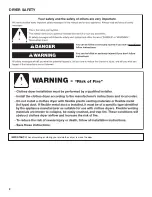 Preview for 2 page of Whirlpool WGD8500DC Installation Instructions Manual