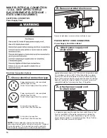 Preview for 10 page of Whirlpool WGD8500DC Installation Instructions Manual