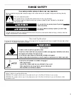 Preview for 3 page of Whirlpool WGE555S0BB Use And Care Manual